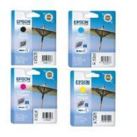 1 x epson t0441 black and 1 x epson t0441 44 colour original cartridge ...