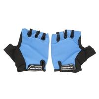 1 Pair of Lightweight Summer Riding Breathable Cushioned Half-finger Gloves Sports Cycling Gloves Washable