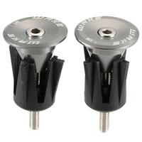 1 Pair Bicycle Bike Aluminum Handlebar Grip End Plug Handle Bar End Caps Handle Grip End Stoppers