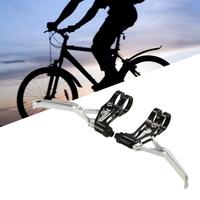 1 Pair CNC Aluminum V-brake Disc Brakes Lever Mountain Bike Bicycle Brake Handle Crank 3-Finger