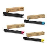 1 Full Set of Xerox 006R01457 Black and 1 x Colour Set 006R01458-60/C/M/Y Original Toner Cartridges