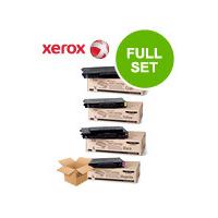 1 full set of xerox 106r00684 black and 1 x colour set 106r00680 2 ori ...