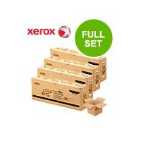 1 Full Set of Xerox 106R01221 Black and 1 x Colour Set 106R01218/19/20C/M/Y (Original) Toner Cartrid