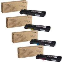 1 full set of xerox 106r02232 black and 1 x colour set 106r0222931cmy  ...