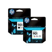 1 x Black HP 901 and 1 x Colour Set HP 901 Tri-Colour (Original)