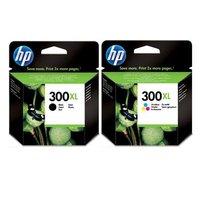 1 x Black HP 300XL and 1 x Colour Set HP 300XL Tri-Colour (Original)