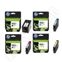 1 full set hp 903xl black and 1 colour set hp 903xl cmy original high  ...