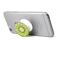 1 pc Phone Stand Holder Doughnut Pattern Plastic Telescopic Support 360 Rotating for Mobile Phone