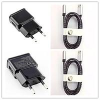 1 usb port charger kit eu plug home charger with cable for samsunglgso ...