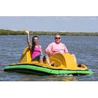 1 hour electric assisted pedal boat rental in daytona beach