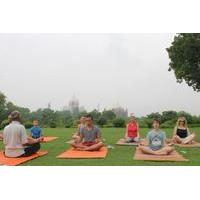 1-Hour Yoga Session Facing Taj Mahal including Hotel Transfer