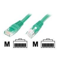 1 ft Green Molded Cat5e UTP Patch Cable