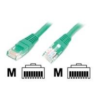 1 ft Green Molded Cat5e UTP Patch Cable