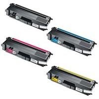 1 Full Set of Brother TN320BK and 1 x Colour Set TN320C/Y (Remanufactured) Toner Cartridges