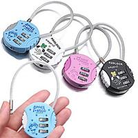 1 pc luggage lock coded lock coded lock portable mini size for luggage ...