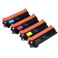 1 full set of brother tn230bk and 1 x colour set tn230cmy remanufactur ...