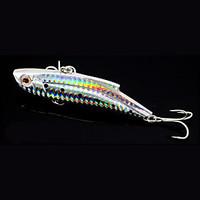 1 pcs Metal Bait Fishing Lures Pike Dark Blue Silver g/Ounce, 120 mm/4-3/4\