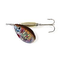 1 pcs Spinner Baits Fishing Lures Buzzbait Spinnerbait Coffee g/Ounce, 84 mm/3-5/16\