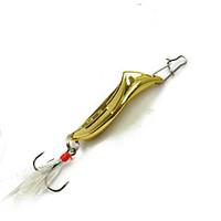 1 pcs metal bait fishing lures metal bait silver gold black back gounc ...