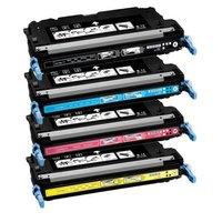 1 Full Set of Canon 711BK and 1 x Colour Set 711C/M/Y (Remanufactured) Toner Cartridges