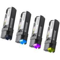 1 Full Set Dell 593-11040 Black and 1 x Colour Set 593-11033-41C/Y (Remanufactured) Toner Cartridges