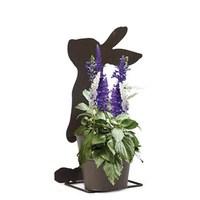 1 Pre-Planted Rabbit Silhouette Pot with Salvia Seascape Plants