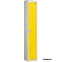 1 compartment 1 door steel lockers 1800h x 300w x 300d