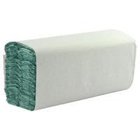 1 Ply Green C-Fold Hand Towels Pack of 2850 WX43094