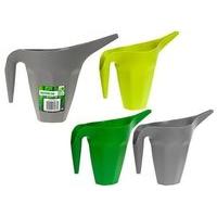 1 x Plastic Garden Watering Can, Colour Selected At Random!