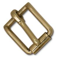 1 solid brass roller strap buckle