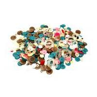 1 kilo huge assorted bag of buttons assorted