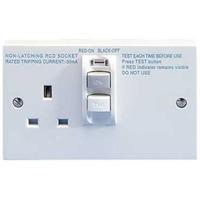 1 gang dp rcd socket