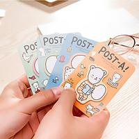 1 pcs cartoon bear self stick notes cute