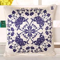 1 Pcs High Quality European Style Flowers Pillow Cover Emulation Silk Pillow Case