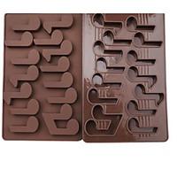 1 Piece Note Cake Mold 3D Cartoon For Candy For Pudding Ice Chocolate Silicone Birthday Holiday 19.4x12x1.1cm(7.63x4.72x0.43INCH)