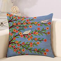 1 Pcs Vintage Tree Of Life Printing Pillow Case Sofa Cushion Cover Cotton/Linen Pillow Cover
