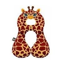 1-3 Years Old Safety Seat Headrest T Baby Neck Protection Pillow Type U Infant Car Travel Pillow(giraffe)