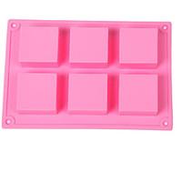 1 Piece Cake Mold 3D Cartoon For Candy For Pudding For Ice For Chocolate Silicone Soap Bar Mold 23x15.9x2.5cm(9x6.25x0.98INCH)