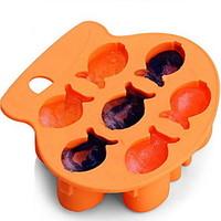 1 Piece Mold Animal For Ice Silicone Rubber DIY(Random Color)