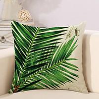 1 pcs vintage bohemia tropical plant printing pillow cover 4545cm clas ...
