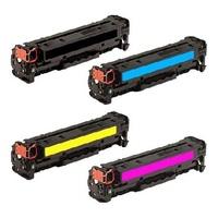 1 x black hp 826a and 1 x colour set hp 826a remanufactured toner cart ...