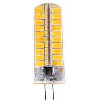 1 pcs G4 12W 80 SMD 5730 1200 LM Warm White / Cool White T Dimmable / Decorative Bi-pin Lights AC 110-130 V