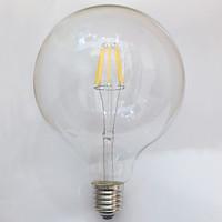 1 pcs E26/E27 8W 8 COB 750 lm Warm White G125 edison Vintage LED Filament Bulbs AC 220-240 V