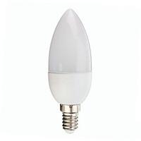 1 pcs E14 3 W 10 SMD 300 LM Warm White / Cool White A Decorative LED Candle Bulbs AC 100-240 V