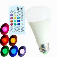 1 pcs schnecolors e26e27 9w dimmable music controlledremote controlled ...