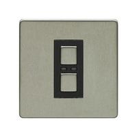 1 Gang Dimmer 250W- Stainless Steel