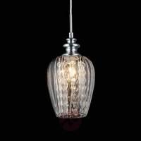 1-bulb glass pendant light Blues