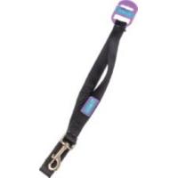 1 x 48 black nylon dog lead