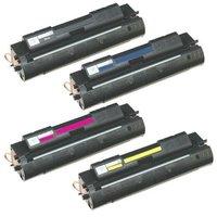 1 Full Set of HP C4191A and 1 x Colour Set C4192A-4A C/M/Y (Remanufactured) Toner Cartridges