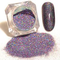 1 box starry holographic laser powder manicure nail art glitter powder ...